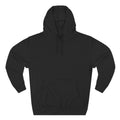 Fleece Hoodie — Portrait with Dollar-Note Eye Mask Graphic