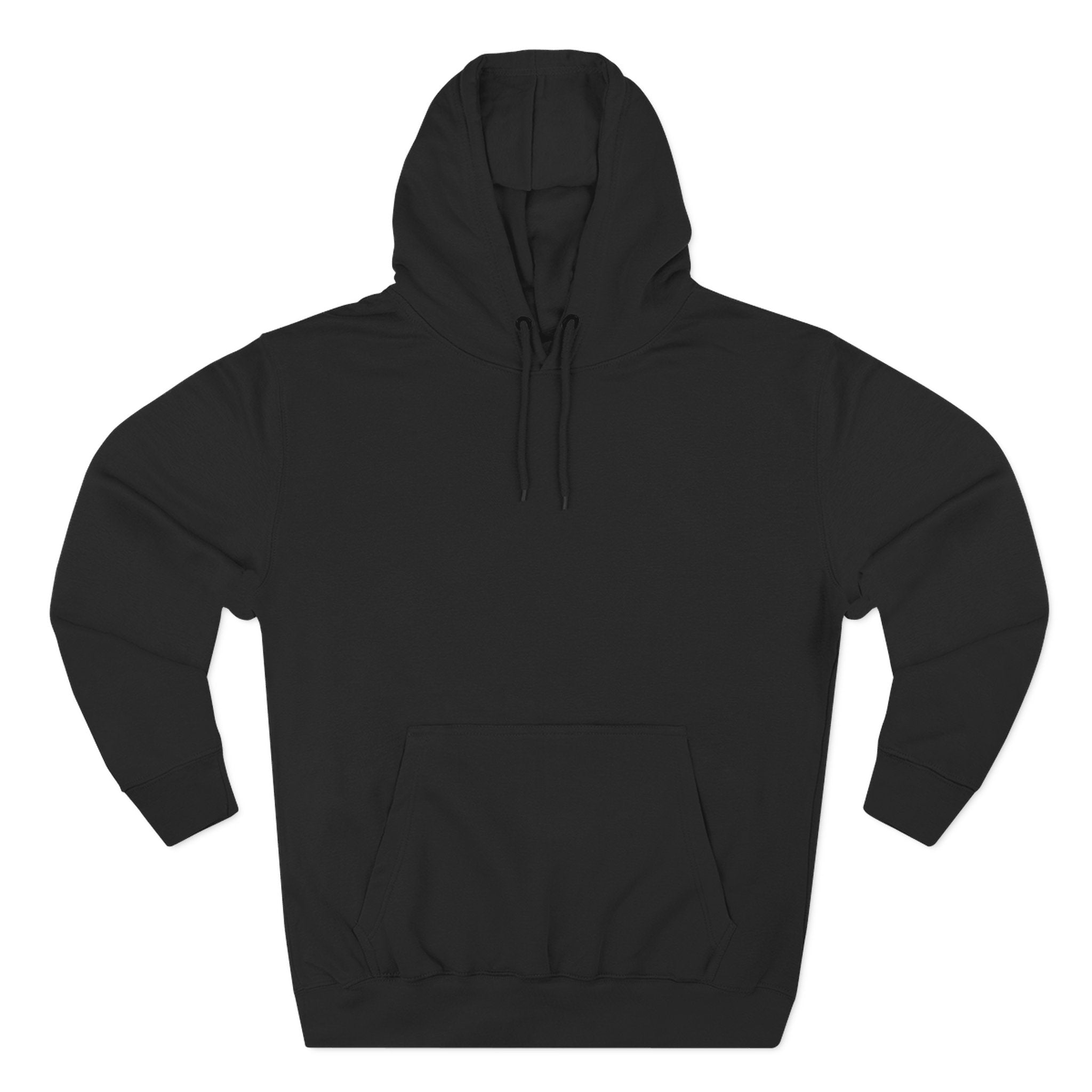 Fleece Hoodie — Portrait with Dollar-Note Eye Mask Graphic